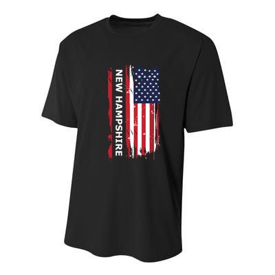 New Hampshire Youth Performance Sprint T-Shirt