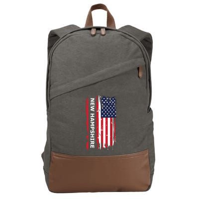 New Hampshire Cotton Canvas Backpack