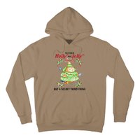 Neither Holly Nor Jolly But A Secret Third Thing Funny Bird Hoodie