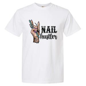 Nail Hustler Nail Technician Garment-Dyed Heavyweight T-Shirt