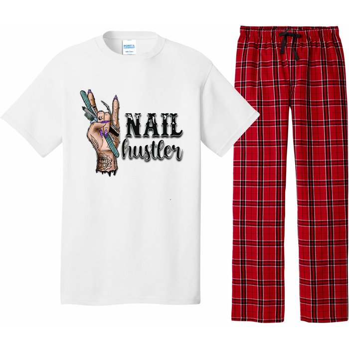 Nail Hustler Nail Technician Pajama Set