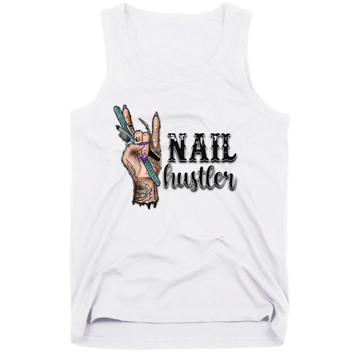 Nail Hustler Nail Technician Tank Top