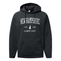 New Hampshire Performance Fleece Hoodie