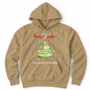 Neither Holly Nor Jolly But A Secret Third Thing Funny Bird Hoodie