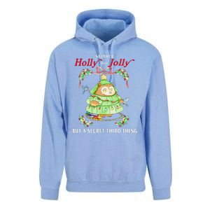 Neither Holly Nor Jolly But A Secret Third Thing Funny Bird Unisex Surf Hoodie