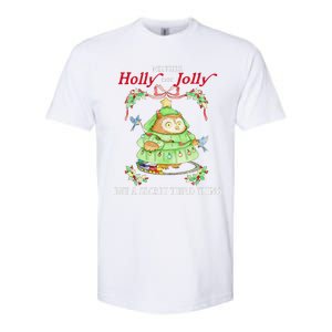 Neither Holly Nor Jolly But A Secret Third Thing Funny Bird Softstyle CVC T-Shirt