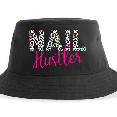 Nail Hustler Nail Tech Techniques Nail Boss Nail Polish Art Sustainable Bucket Hat