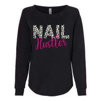 Nail Hustler Nail Tech Techniques Nail Boss Nail Polish Art Womens California Wash Sweatshirt