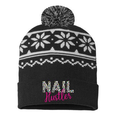 Nail Hustler Nail Tech Techniques Nail Boss Nail Polish Art USA-Made Snowflake Beanie