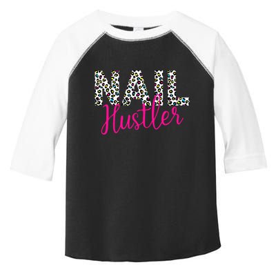 Nail Hustler Nail Tech Techniques Nail Boss Nail Polish Art Toddler Fine Jersey T-Shirt