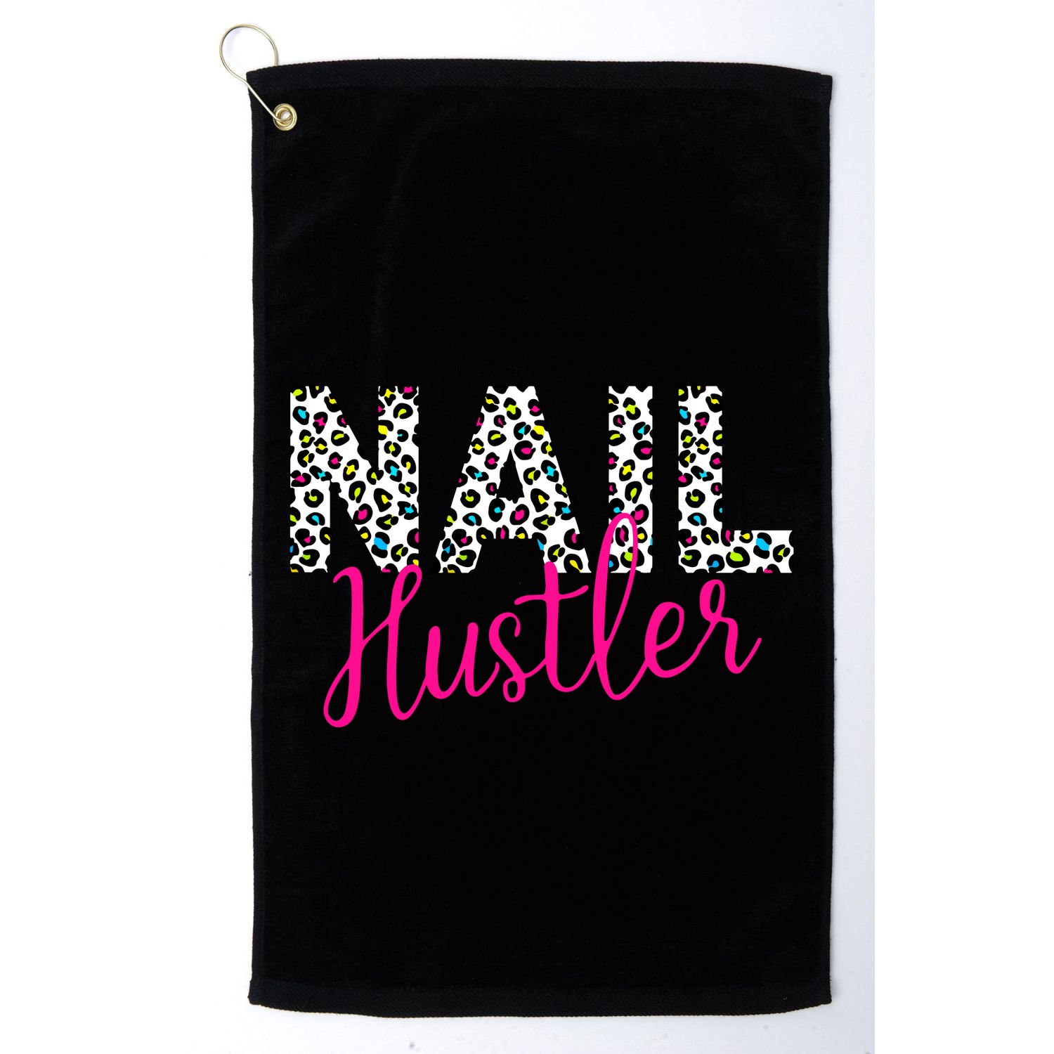 Nail Hustler Nail Tech Techniques Nail Boss Nail Polish Art Golf Towel
