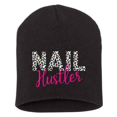 Nail Hustler Nail Tech Techniques Nail Boss Nail Polish Art Short Acrylic Beanie