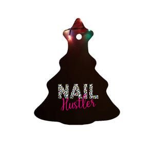 Nail Hustler Nail Tech Techniques Nail Boss Nail Polish Art Ceramic Tree Ornament