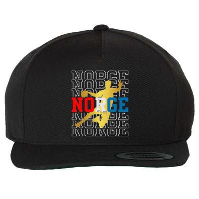 Norway Handball Norge Original Wool Snapback Cap