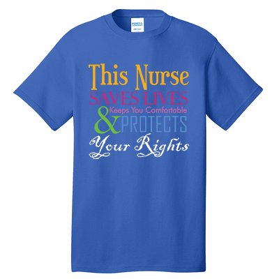 Nurse Hero Novelty Gift Tall T-Shirt