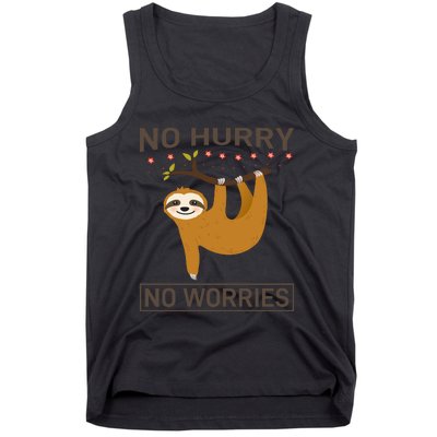 No Hurry No Worries Tank Top