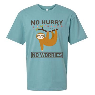 No Hurry No Worries Sueded Cloud Jersey T-Shirt