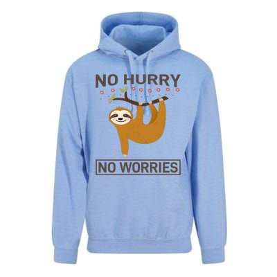 No Hurry No Worries Unisex Surf Hoodie