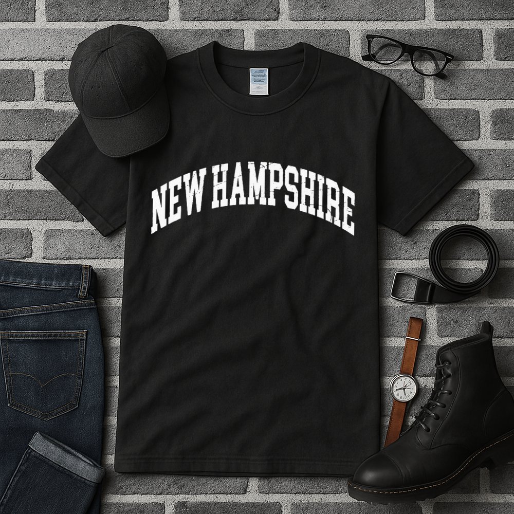 New Hampshire NH Worn Design Classic Tall T-Shirt