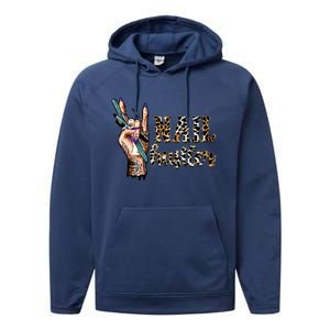 Nail Hustler Nail Tech Manicurist Nail Polish Art Nail Boss Performance Fleece Hoodie