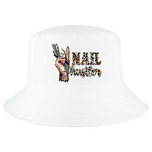 Nail Hustler Nail Tech Manicurist Nail Polish Art Nail Boss Cool Comfort Performance Bucket Hat