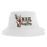 Nail Hustler Nail Tech Manicurist Nail Polish Art Nail Boss Sustainable Bucket Hat