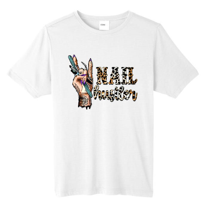 Nail Hustler Nail Tech Manicurist Nail Polish Art Nail Boss Tall Fusion ChromaSoft Performance T-Shirt