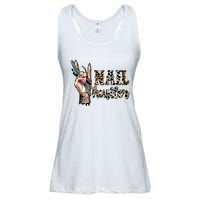 Nail Hustler Nail Tech Manicurist Nail Polish Art Nail Boss Ladies Essential Flowy Tank