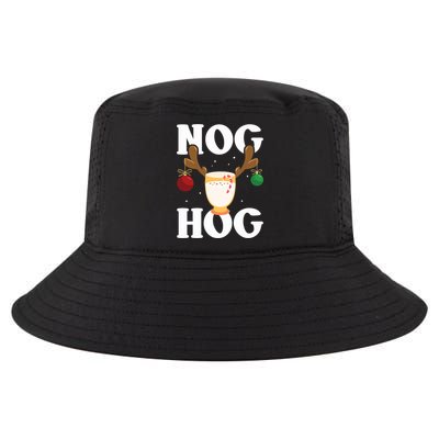Nog Hog National Eggnog Day Egg Nog Christmas Holiday Great Gift Cool Comfort Performance Bucket Hat