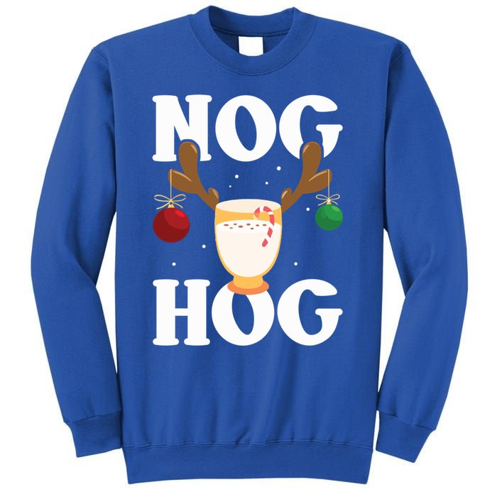 Nog Hog National Eggnog Day Egg Nog Christmas Holiday Great Gift Sweatshirt