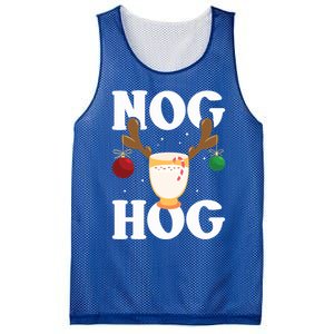 Nog Hog National Eggnog Day Egg Nog Christmas Holiday Great Gift Mesh Reversible Basketball Jersey Tank