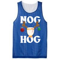 Nog Hog National Eggnog Day Egg Nog Christmas Holiday Great Gift Mesh Reversible Basketball Jersey Tank