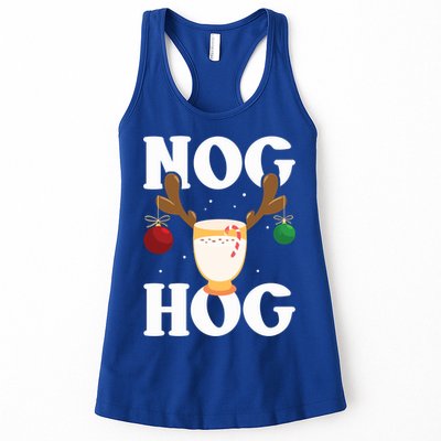 Nog Hog National Eggnog Day Egg Nog Christmas Holiday Great Gift Womens Tank Top