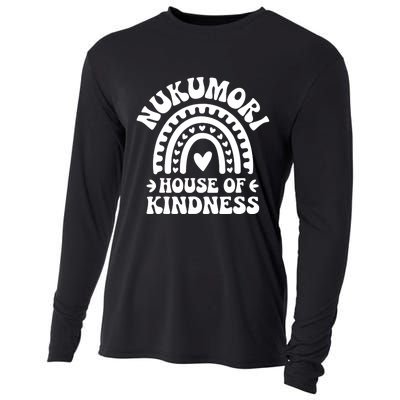 Nukumori House Of Kindness Boho Heart Rainbow Cooling Performance Long Sleeve Crew