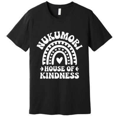 Nukumori House Of Kindness Boho Heart Rainbow Premium T-Shirt