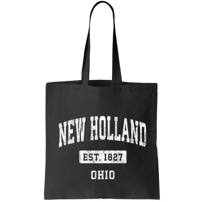 New Holland Ohio Oh Vintage Sports Established Bag