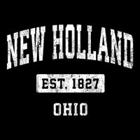 New Holland Ohio Oh Vintage Sports Established Kids T-Shirt