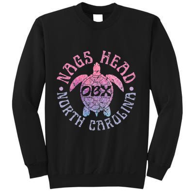 Nags Head Outer Banks North Carolina OBX Sea Turtle Vintage Sweatshirt