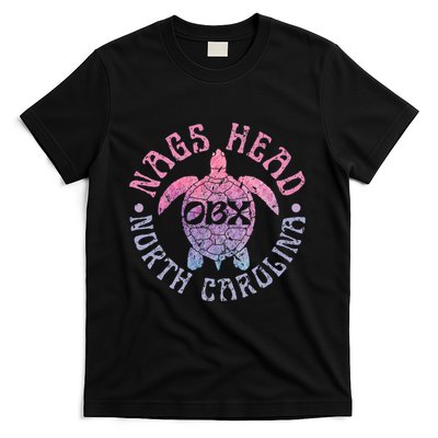 Nags Head Outer Banks North Carolina OBX Sea Turtle Vintage T-Shirt
