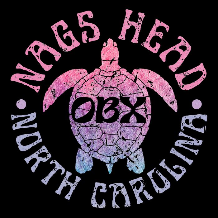 Nags Head Outer Banks North Carolina OBX Sea Turtle Vintage Bag