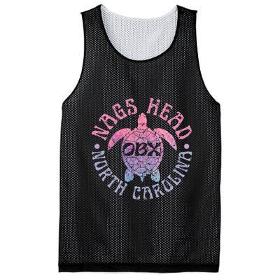 Nags Head Outer Banks North Carolina OBX Sea Turtle Vintage Mesh Reversible Basketball Jersey Tank