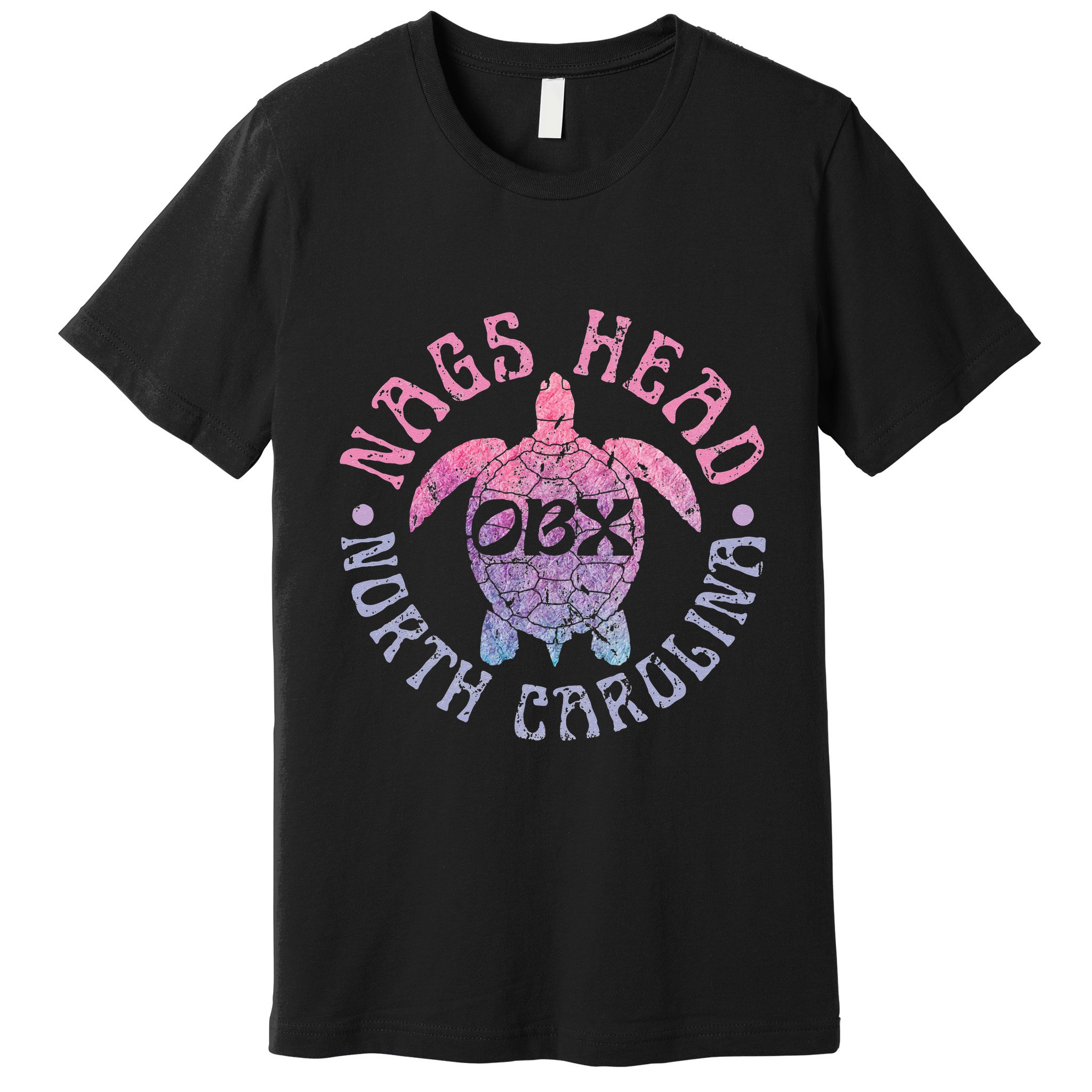 Nags Head Outer Banks North Carolina OBX Sea Turtle Vintage Premium T-Shirt