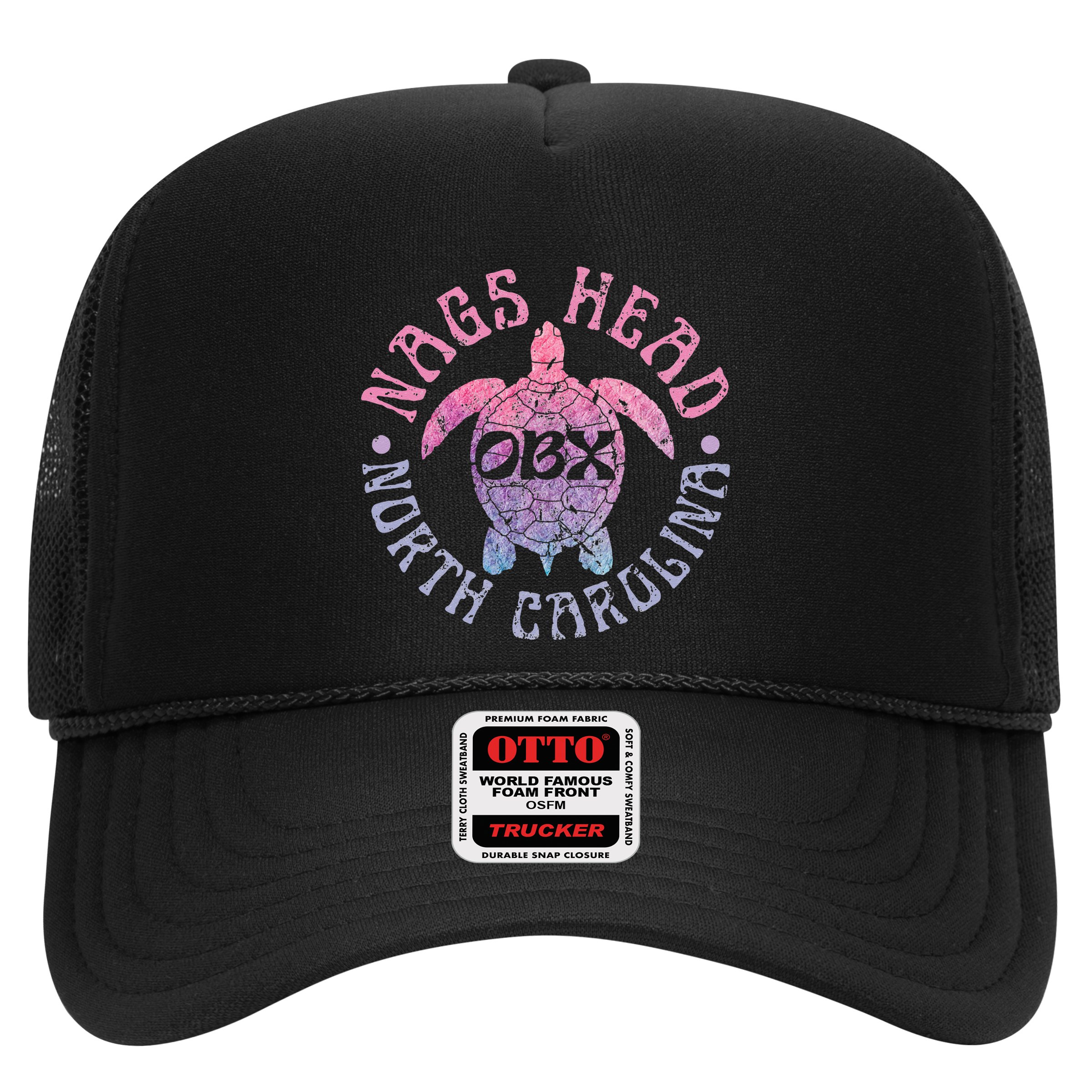 Nags Head Outer Banks North Carolina OBX Sea Turtle Vintage Hat