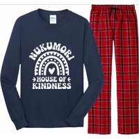 Nukumori House Of Kindness Boho Heart Rainbow Long Sleeve Pajama Set