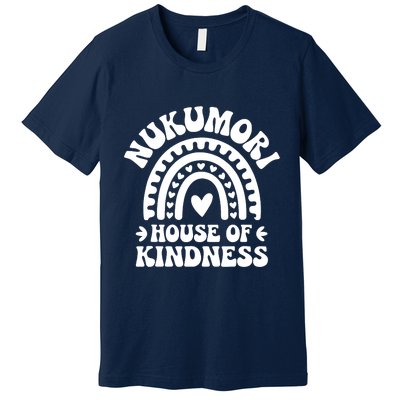 Nukumori House Of Kindness Boho Heart Rainbow Premium T-Shirt