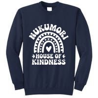 Nukumori House Of Kindness Boho Heart Rainbow Tall Sweatshirt