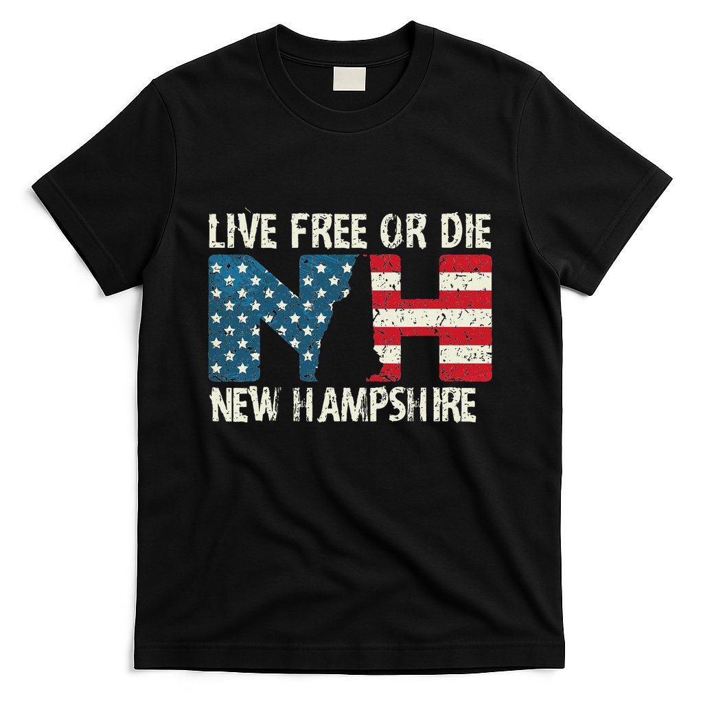 New Hampshire Patriotic Live Free Or Die T-Shirt