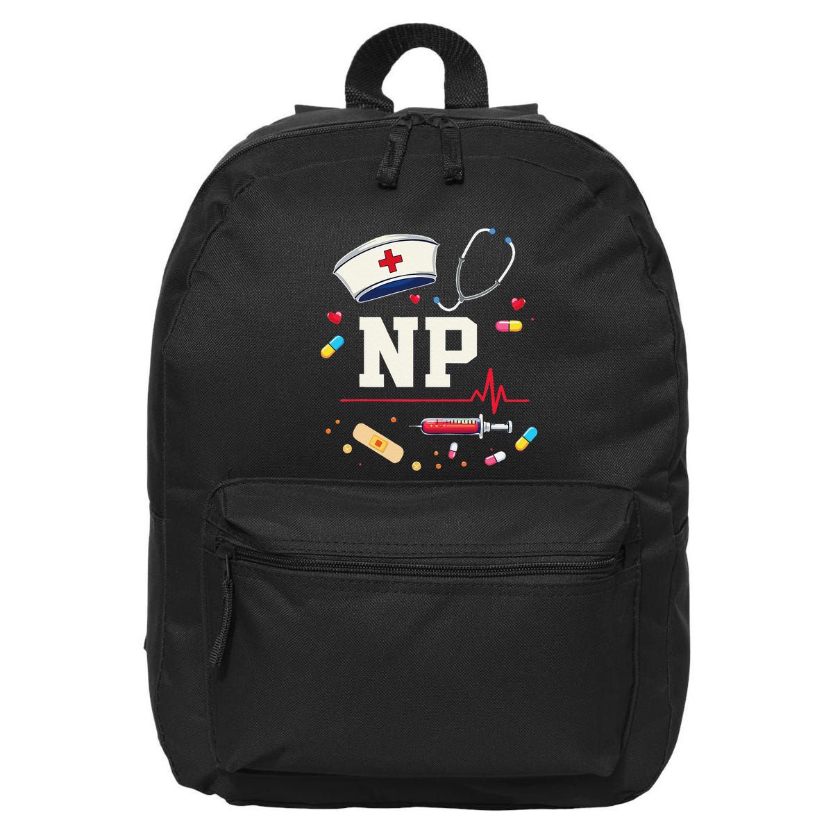 Np Healthcare Professional Gift Np Nurse Practitioner Pride 16 in Basic Backpack