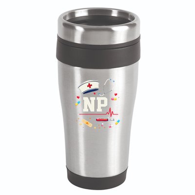 Np Healthcare Professional Gift Np Nurse Practitioner Pride 16oz Travel Tumbler