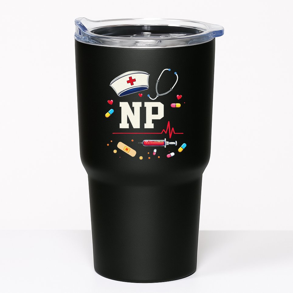 Np Healthcare Professional Gift Np Nurse Practitioner Pride Tumbler